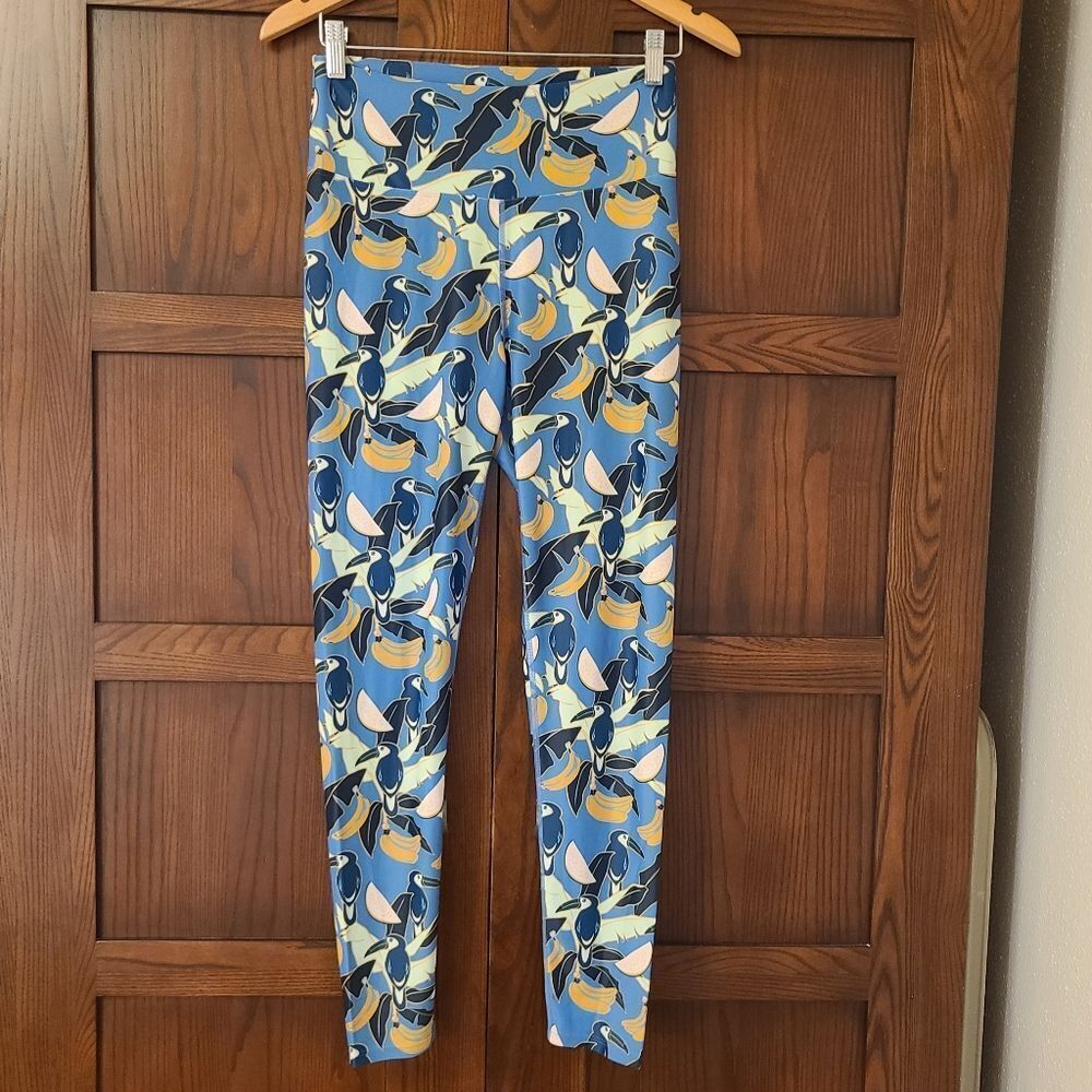 Mott50 Sun Protection Leggings UPF50+ Size Medium Toucans